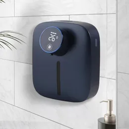 Dispenser di sapone liquido Dispenser automatici da 300 ml Montaggio a parete Liqiud Ricarica USB Touchless Hand per uffici domestici