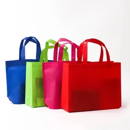 2024 Återanvändbar shoppingväska vikbar tote livsmedelsväska stor kapacitet icke-vävd rese lagring eko väskor kvinnor shopping handväska