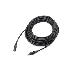 2024 30 pés 10m DC12V Extensão do cabo do cabo de potência 5,5 mm x 2,1mm plugue masculino para câmera de segurança CCTV Adaptador de fonte de alimentação feminina para DC12V