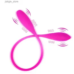 Outros itens de beleza de saúde Double Dildo Vibrator S para Women Clitors Butt Plug Butt Vibration S Recarregável adulto masturbador sexo y240402