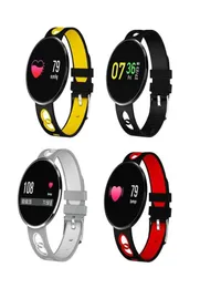 CF006H Smart Armband Blodtryck Hjärtfrekvens Monitor Smart Watch Color Screen Waterproof Fitness Tracker Wristwatch för iPhone 6295474