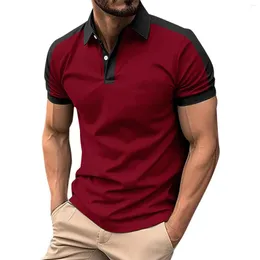 Camas de camisetas masculinas Cultura de lazer de verão Camisa respirável de mangas curtas Top Reviews Korean Many Rous