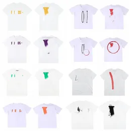 العلامة التجارية T Shirt Summer Mens Women Womenters Letter Worth Appashter Black White Luxurys Clothing Street Polos Comples 3XL 4XL Shirt Tees Tops