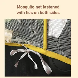 Новая детская коляска Universal Mosquito net Shift Shield Shield Mesh Bab