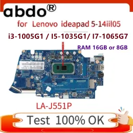 LA-J551P.ForLenovo IdeaPad 5-14IIL05ラップトップマザーボード。