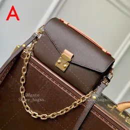 20A Luksusowa designerska torba na ramię lustrzanie Jakość łańcucha Postman Women's Crossbody Bag and Box YL006