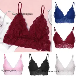 Bralette roupa interior feminina renda sem fio sutiã lingerie sexy com decote em v roupa interior sleepwear plus size colete colheita 514