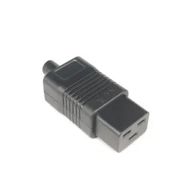 PDU/UPS -Socket Standard IEC320 C19 C20 16A 250 V AC Elektrischer Stromkabelkabelkabelanschluss Abnehmbarer Stecker Female Stecker Adapter