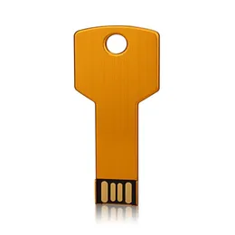 USB Flash Drives Jboxing Gold Metal Key 32GB 20 PEN Drive Storage Thumb Command Memory Stage for PC Book Book Drop Computers OTLMG