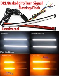 2PCSLot 30cm Switchback Flowing Car DRL LED Knight Rider Turn Signal Brake Light Strip5636905