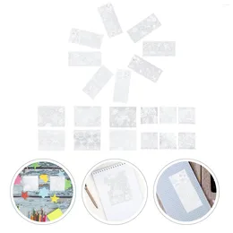 Garrafas de armazenamento 60 folhas presentes ocultos diy material papel mistério scrapbooking materiais decorativos decorativos para manualidades