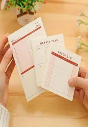 Naklejki todo notatki naklejki na notatkę notatkę notatkę tydzień pad arkusz pad Planner DIY Day Sticky Scrapbook List 60 Desktop FRBTS8033889