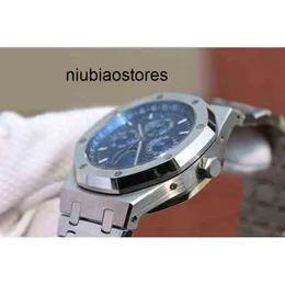 Qualità 26574 Orologi da uomo Top Mens Fase di luna perpetua Cal.5134 Automatico 28800VPH in acciaio inossidabile Blu Comesaggio Blu Crystal OMSS