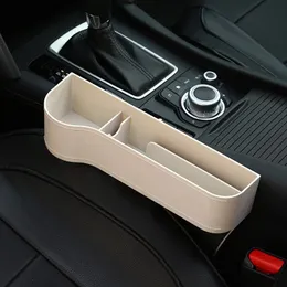 2024 1PC bilstolsarrangör Crevice Storage Box Car Organizer Slit Filler Holder For Wallet Phone Slit Pocket Auto Caracessory