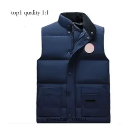 Canadas Goosejacket USA Winter Outdoor Intervery Mens Down Vests Luxury Bodywarmer Fashion Jackets Womens Gilet Designer Coat Male Doudoune Lucke Goose Vest 9309