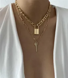 Роскошное дизайнерское ожерелье Ingemark, многослойное ожерелье с замком любовника, кулон-колье, ожерелья в стиле стимпанк, цепочка с сердцем, колье, пара Jew8628928