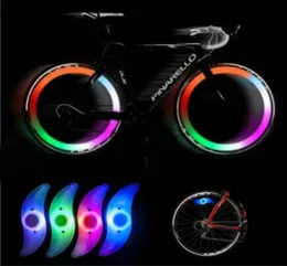 2018 Nuova bici ciclismo raggio filo pneumatico pneumatico LED lampada luminosa raggi ruota bicicletta luci NE8221832994