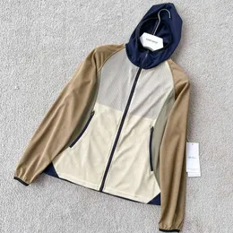 Strong Product with Self Retention CHAO Level Recommendation for Fashionable and Comfortable 0-series Patchwork Design Mesh Thin Jacket