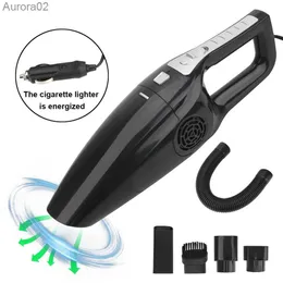 Vacuum Cleaners Car Vacuum Cleaner 12V 120W Wet And Dry dual-use Vacuum Cleaner High Suction Powerful Handheld Mini Vaccum Cleaners yq240402