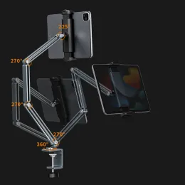 ArtPowers Titular universal de tablet para iPad Air Pro Galaxy Tab xiaomi Clipe Mount Bed Tablet Phone Stand Magnético flexível