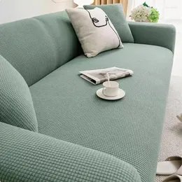 Stol täcker jacquard soffa slipcover för vardagsrum elastiskt l form hörn soffan täcker sträcka skydda tjock 1/2/3/4 sits