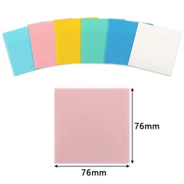 50Sheets Transparent Waterproof Posted It Sticky Note Pads Notepads for School Stationery Office Supplies See Through Notes Memo