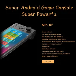 Original GPD XP 6,81 "6 GB/128 GB Android11 gilt für verschiedene Simulator -Handheld -Spielekonsolen