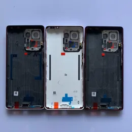 Original neuer Keramikdeckel für Xiaomi Mix 4 Telefonschale Batterie Batterie Abdeckung Tür Heckhülle mit Kamera -Rahmenglas Objektiv