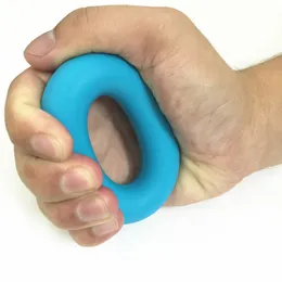 Anel de aperto de silicone exercício de mão o-ring split dedo aperto crianças anel de aperto