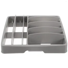 Küche Aufbewahrungsgeschirr Multi-spezifizierter Schubladen-Tischbox Castlery Organizer Halter Kunststoff Utensil Essaufnahme