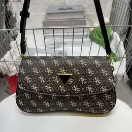 Bolsa de ombro designer tendência americana marca bolsa feminina moda uma cor sólida universal flip versátil diagonal com caixa