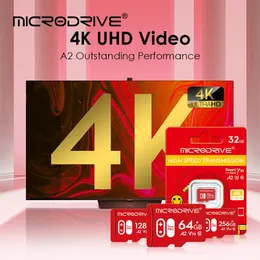 Game Pro U3 Micro TF/SD -kort 32 GB 64 GB Klass 10 Höghastighetsminneskort 128 GB 256 GB A2 4K Video för telefoner handhållna Game Consol
