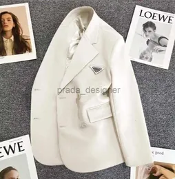 Damenanzüge, Blazer, Business-Freizeitjacken, reine Farbe, Metallmuster, Damenmäntel, passende Kleidung für Herren und Damen, Designer-Luxusbekleidung N-D93783