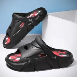 Pantofole pantofole gli uomini indossano la moda in estate, scarpe da spiaggia per uomini, sandali, antisciplina, indossati, suole spesse, infradito da donna3645