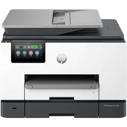 Impressora jato de tinta colorida sem fio HP OfficeJet Pro 9135e com impressão, digitalização, cópia, fax, ADF, impressão frente e verso - perfeita para uso em escritório, inclui 3 meses de tinta