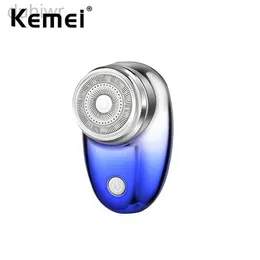 Elektrikli Missionlar Kemei Mini Seyahat Tıraş Merkezi Taşınabilir Şarj Edilebilir Şarj Edilebilir Jilet Tip-C USB Cep Boyutu Erkekler Islak ve Kuru Kullanım İçin Tıraş Makinesi 2442