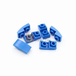 20pc Build MOC Compatibile Assembla particelle 24201 Curve 2x1x2/3 Building invertiti Parti Educational Toys fai -da -te giocattoli