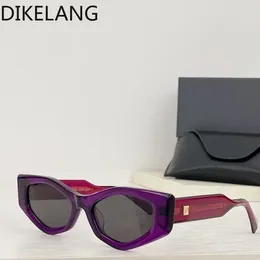 النظارات الشمسية للنساء الموضة ويب الشهير مدون نجمة Rivet Brand Girls VLA-101B تصميم مربع علبة إطار نظارة