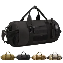 Çantalar Camo Tactical Oalder Bag Erkekler Spor Çanta Kovası Duffle Molle El Çantası Su geçirmez Askeri Çanta Kadın Kamp Valise K319