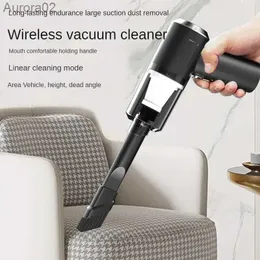 Vakuumreiniger Drei in einem drahtlosen Ladung tragbarer Automausträgerputzer Handheld High Power Car Vakuum Cleaner YQ240402