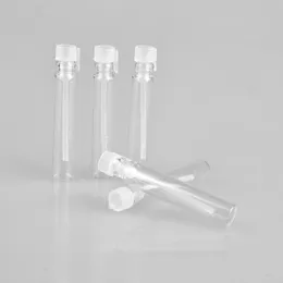 2/3ml Transparent Glass Drop Stick Bottle Mini Essential Oil Portable Perfume Bottling Trial Sample Empty Bottle