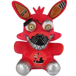 Freddie 1-10 Cartoon-Spiel Plüschtier Cartoon-Figur Fünf Nächte Kindergeschenkpuppe Plüschpuppe Braunbär-18-25 cm