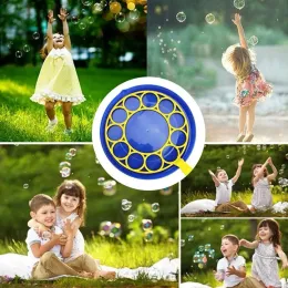 Soap Bubble Machine Blowing Bubble Plate Navy Soap For Children Gift Big Dish Bubble Set Blower Maker Bubble Outdoor Toys