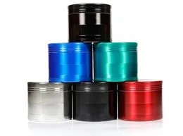 Moedores de tabaco coloridos de 4 camadas 40MM / 50MM / 55MM / 63MM / 75MM Detector de cigarros Fumar Cracker Herb Grinders VS Sharpstone Grinders LL