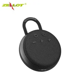 Портативные колонки ZEALOT S77, беспроводной Bluetooth-динамик, водонепроницаемый спортивный динамик, портативный сабвуфер для улицы, прозрачный стереофонический музыкальный объемный динамикL2404