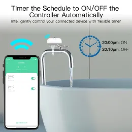 Tuya Smart Zigbee Water Gas Priose Auto Выключите контроллер клапана Smart Life App Remote с Alexa Google Home