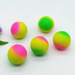 Fabryka Direct 6.3 Pet Color Elastic Ball Toy gumowy pies psa Odporny na solidną kulę