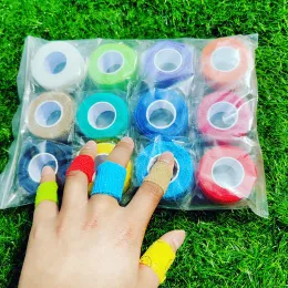 5/12pcs Color Non-woven Self Adhesive Bandage Sports Tape Finger Joints Medical First Aid Kit Cute Bandaids Medical Accessories