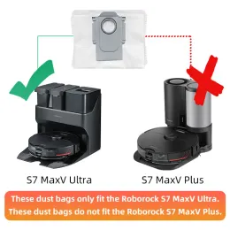 Para Xiaomi Roborock S7 MAXV Ultra Dust Bag Acessórios G10S Pro Robot Vacuum Cleaner Saco de lixo Rane Substituição de peças de reposição