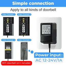 18 V AC Transformator Ladegerät für Ring WiFi Smart Video Türklingel Kamera -Gegenstand Universal Power Adapter EU US UK Plug Plug